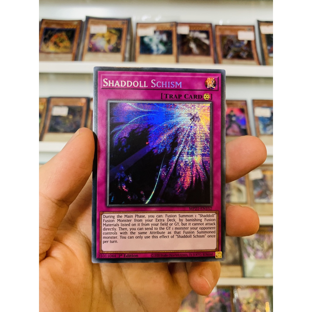 Thẻ Bài Lẻ YugiOh! Mã MP21-EN152 - Shaddoll Schism - Prismatic Secret Rare - 1st Edition