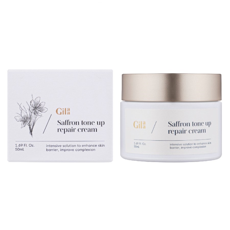 Kem Dưỡng Trắng Da Và Phục Hồi Da Gilaa Saffron Tone Up Repair Cream 50ml