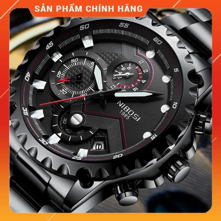 ĐỒNG HỒ NAM ĐẲNG CẤP NIBOSI 2322 | Design Riêng Cho Người Thành Công | DH0091 hktwish