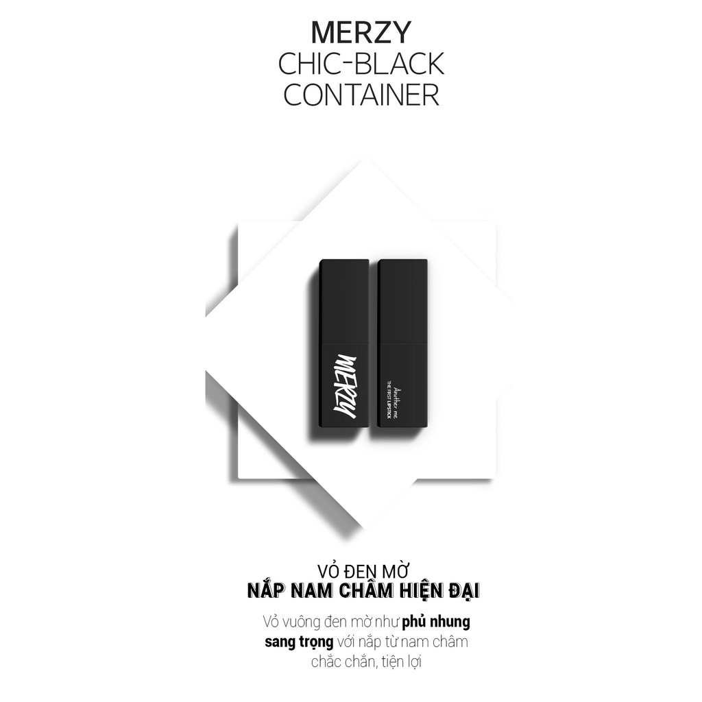 [Ver Noir] Son Thỏi Lì Merzy Another Me The First Lipstick 3.5g | BigBuy360 - bigbuy360.vn