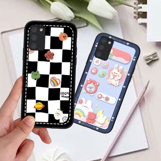 Ốp Samsung A02s / A03s in hình 3D gấu , ghép hình dễ thương siêu bền