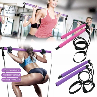 Đai kháng lực có gậy luyện tập thiết kế di động tiện dụng cho Gym Yoga