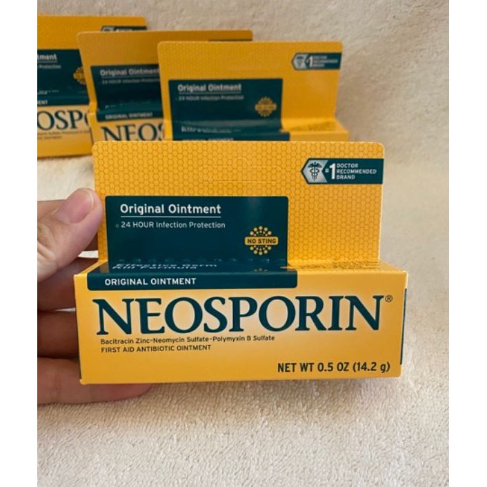 [HÀNG MỸ AIR BILL] Kem mỡ Neosporin 14,2gr.