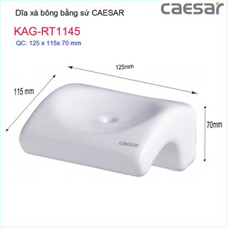 KỆ SỨ PHÒNG TẮM ĐỰNG XÀ BÔNG CAESAR KAG-RT1145