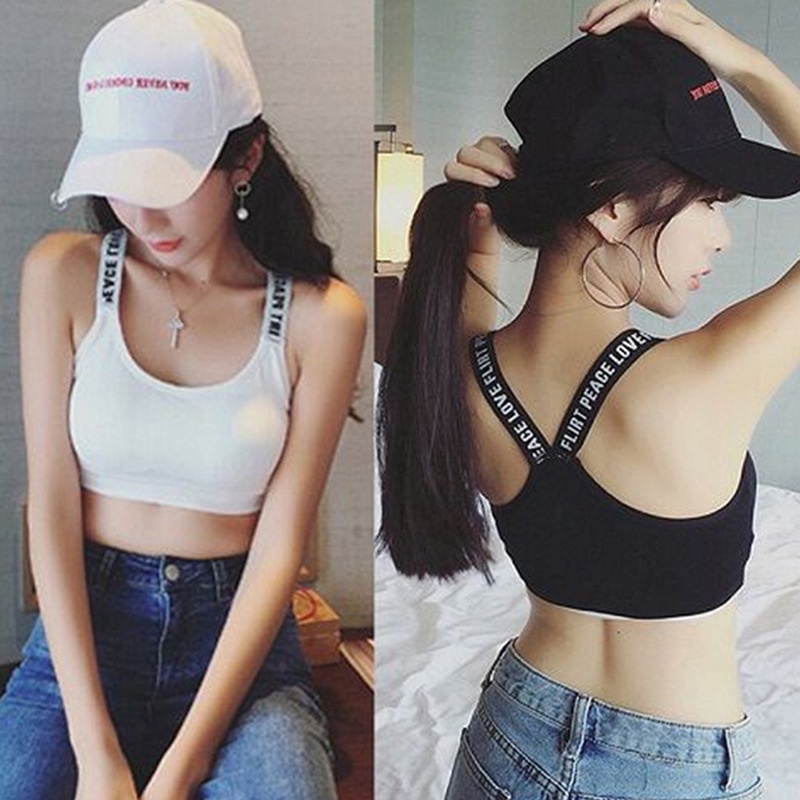 Áo lót dạng ống Zxyouping có mút nâng ngực dây đan chéo sau lưng quyến rũ cho nữ