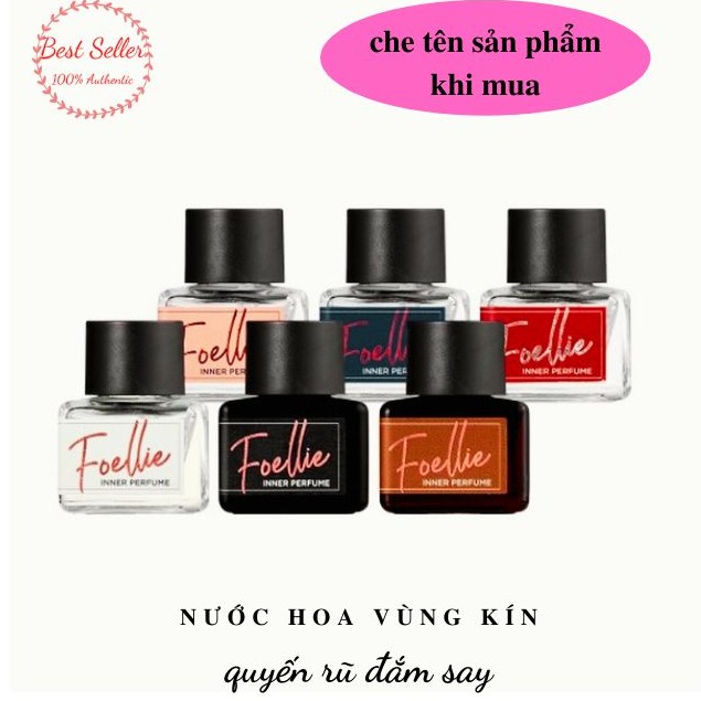 Nước Hoa Vùng Kín Foellie Chính Hãng Che Tên Khi Mua nước hoa bim bim