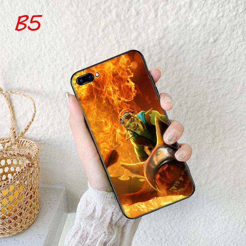 Ốp Lưng Silicone Mềm In Hình Logo Dota 2 Cho Oppo Realme 2 / 3 / A5 / X Lite / Xt / X2 / Redmi C2 / C3 / 6 / Pro / 5i