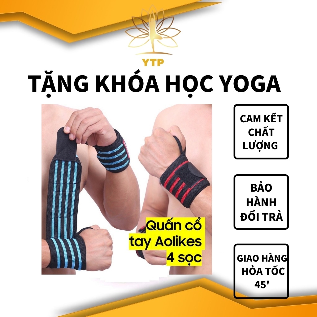 Quấn Cổ Tay Aolikes Dài 60cm | Quấn Bảo Vệ Tập Gym Cao Cấp Chính Hãng GKK