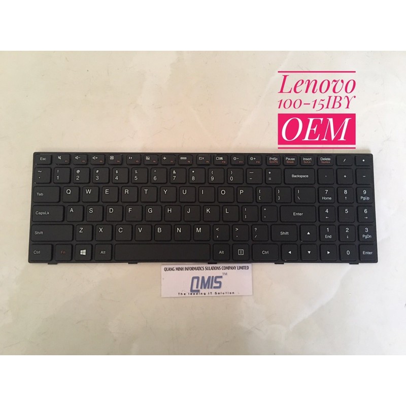 Bàn phím laptop Lenovo IdeaPad 100-15IBY, B50-10, 80MJ – 100-15IBY