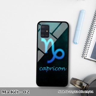 Ốp lưng kính 3D Samsung A51 cung hoàng đạo