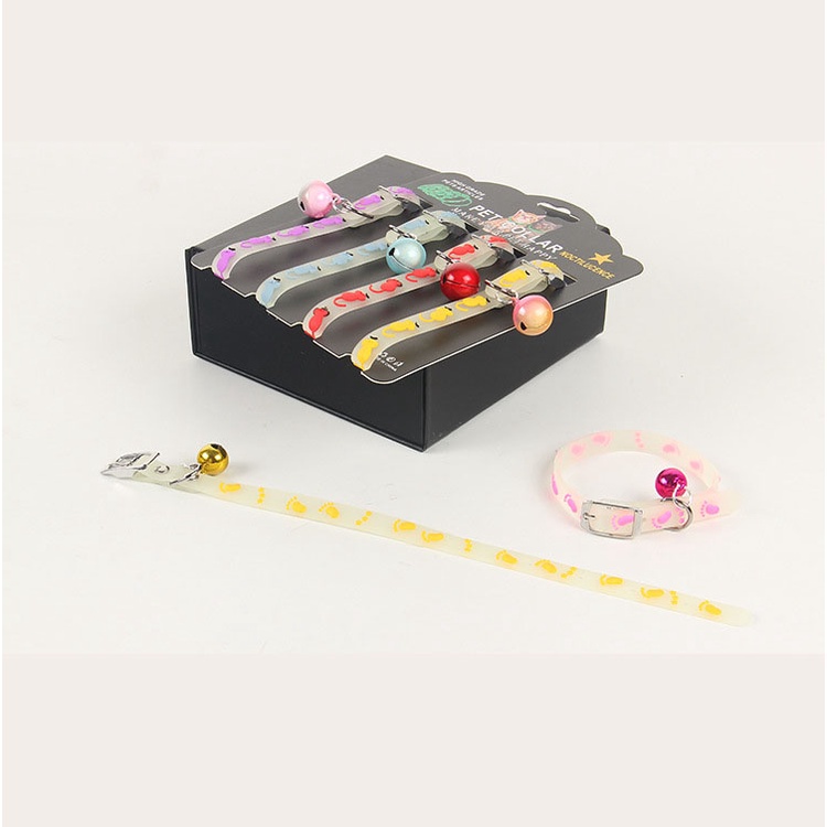 Vòng Cổ Silicone Dạ Quang Cho Thú Cưng