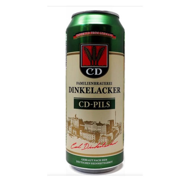 Bia Vàng Đức - Dinkelacker CD Pils 4,9% - Nhập khẩu