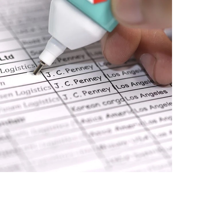 Bút xóa Thiên Long CP-02 chính hãng, mau khô độ bao phủ tốt an toàn sức khỏe