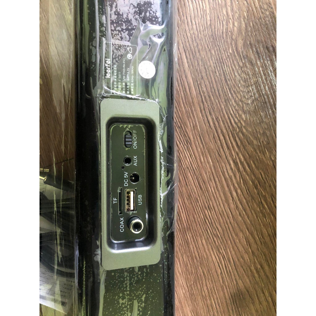 Loa Thanh Siêu Trầm Bluetooth Để Bàn E-5011 Dùng Cho Máy Vi Tính PC, Laptop, Tivi