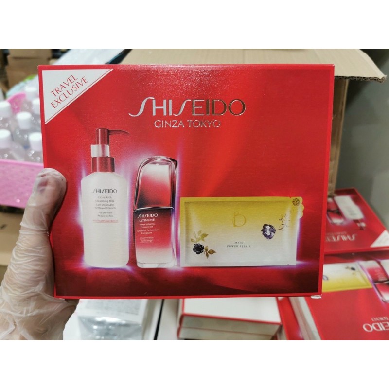 Set Bộ Dưỡng Da Shiseido Ginza Tokyo 3 món