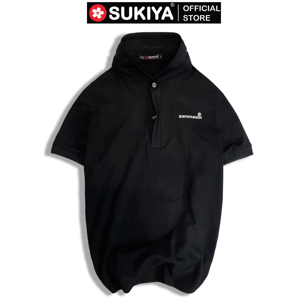 Áo Polo Nam SUKIYA 5 Màu Chất Liệu Cotton Siêu Bền Màu, Co Giãn Tốt AT06