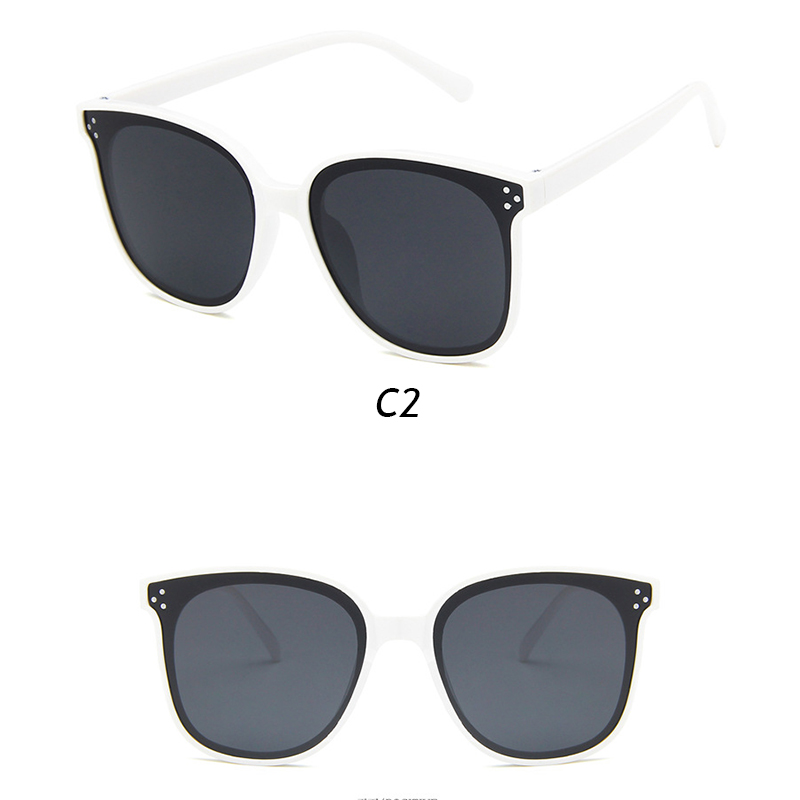 Kính Mát Mắt Mèo Chống Tia Uv Phong Cách Hàn Quốc