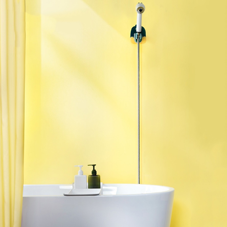 Giá Treo Vòi Hoa Sen, Đế Kẹp Vòi Sen Vòi Xịt Toilet Dán Tường Bằng Nhựa Họa Tiết Hoạt Hình