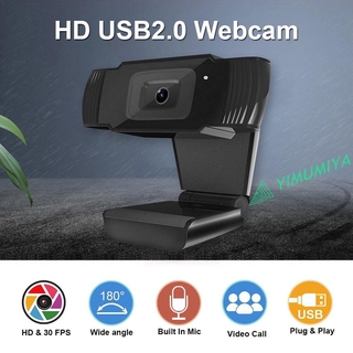 Webcam Xoay Tự Động Yi Usb 2.0 Kèm Mic Cho Máy Tính