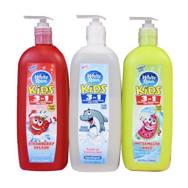 Sữa tắm white rain cho bé
