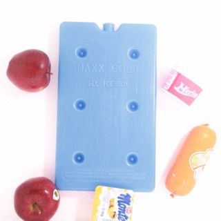 Thanh đá gel khô MaxxCold hộp nhựa 1kg giữ lạnh sữa, thực phẩm, đồ uống