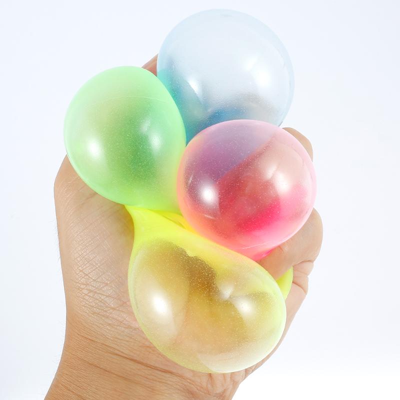 JPRICE Set 8 Quả Bóng Dán Tường Phát Quang Giảm Căng Thẳng