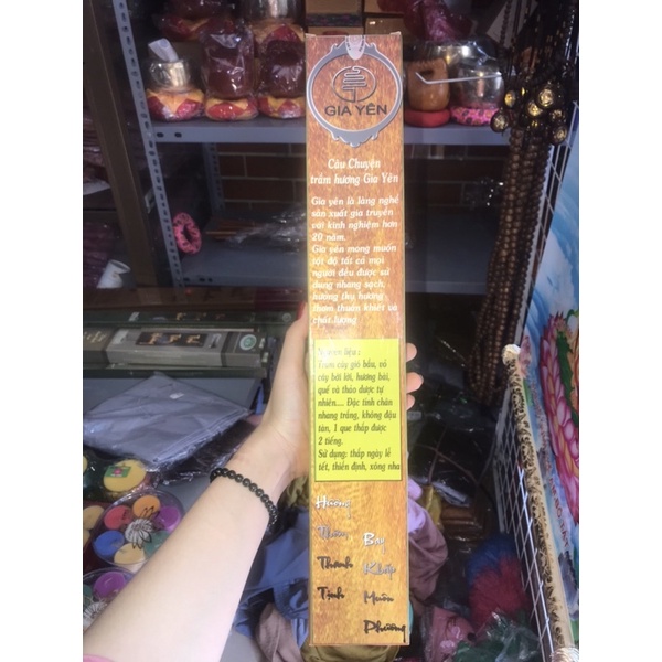 Trầm hương gia yên - nhang trầm nén thượng hạng