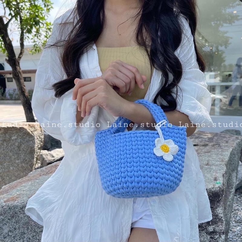 MINI CROCHETBAG. TÚI XÁCH TAY, KÈM CHARM