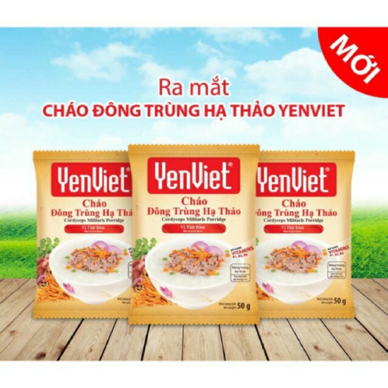 CHÁO ĐÔNG TRÙNG HẠ THẢO THỊT BẰM YẾN VIỆT