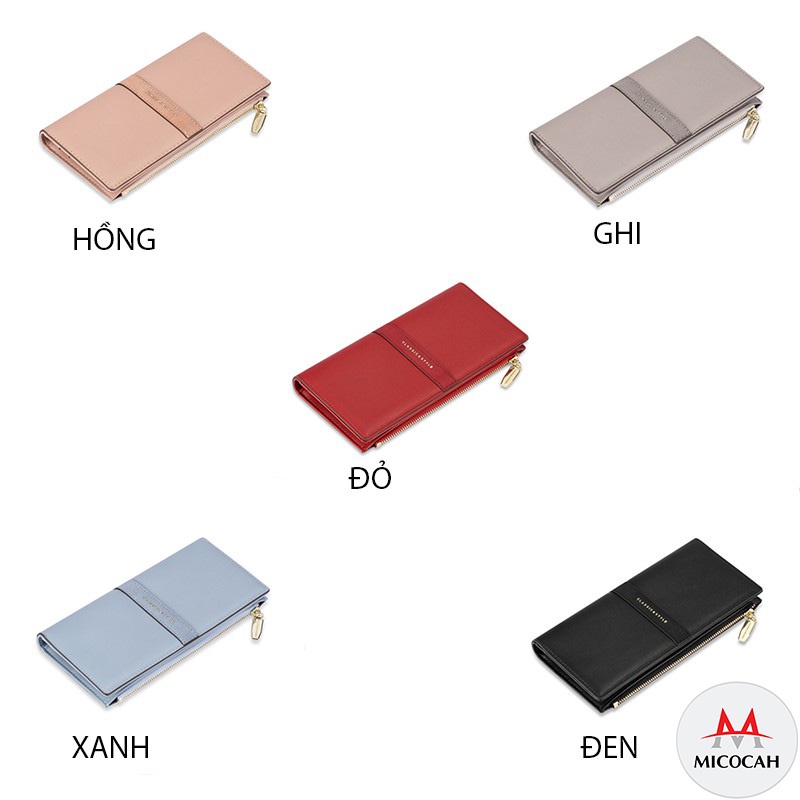 Ví Nữ Dài Cầm TayĐựng Tiền Đựng Thẻ Sang Trọng Da Cao Cấp Cực Đẹp TL02 - Micocah Mall