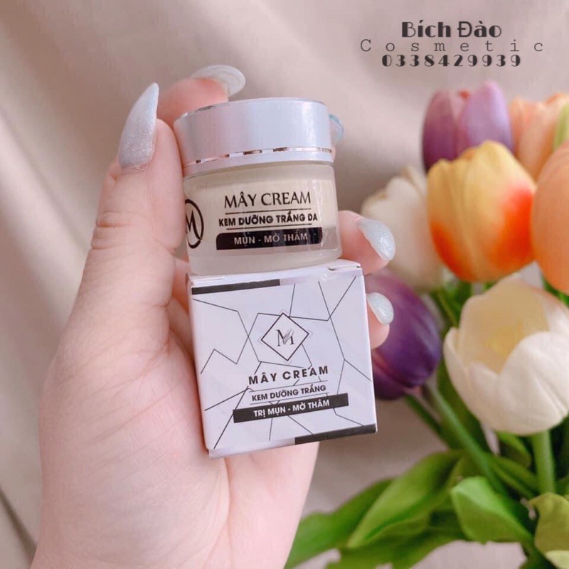 kem Tri Mụn, Trắng Da MÂY CREAM hộp 10g