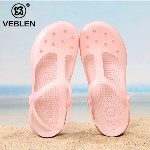 Sẵn Dép crocs Veblen thời trang hè đi biển xinh xắn cho nữ, chống trơn trượt
