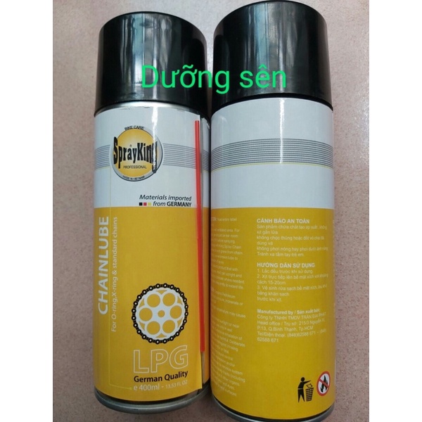 Combo rửa sên và dưỡng sên sprayking 400ml