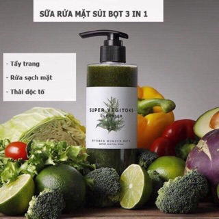 Sữa rửa mặt Rau củ Super Vegitoks Cleanser