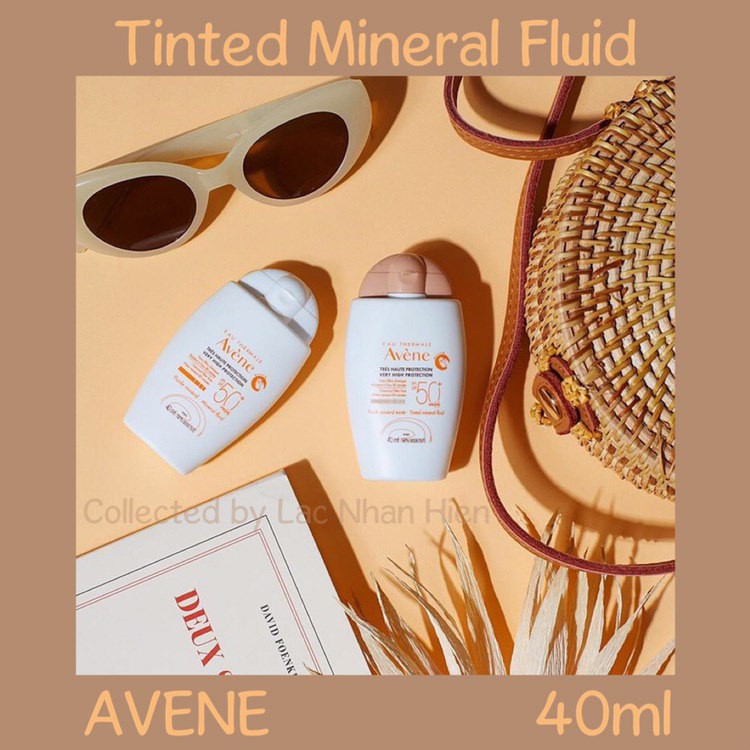 KEM CHỐNG NẮNG VẬT LÝ AVENE CHO DA RẤT NHẠY CẢM ❤ AVENE TINTED MINERAL FLUID SPF50+ (Bản có màu)