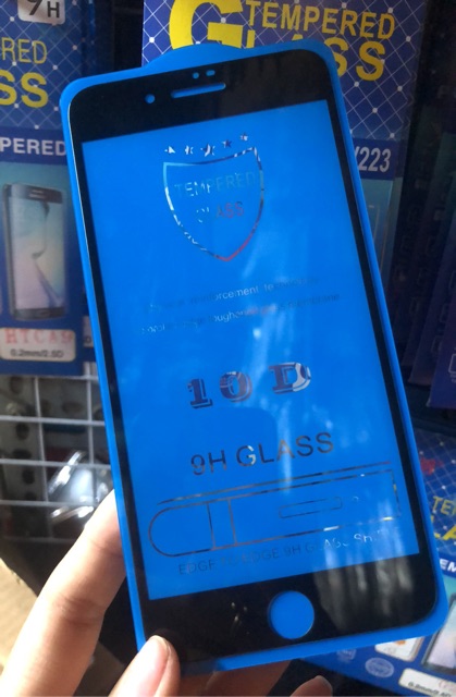 Iphone 7 Plus/ 8 Plus kính cường lực 10d full màn hình siêu mỏng