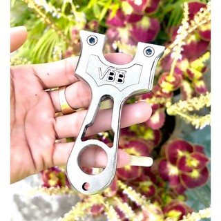 Ná Cao Su Vua Bìm Bịp INox VN CNC Cao Cấp ( 3 Bộ Dây+ 1 Vòng Đeo)