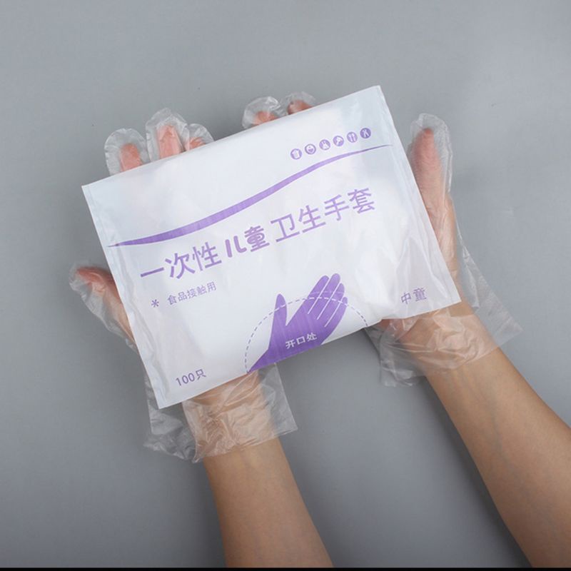 100 Bao Tay Nhựa Dùng Một Lần Tiện Dụng Và Bền