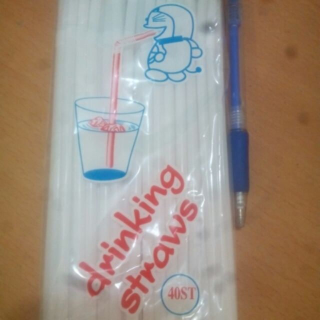 Sỉ 100 gói ống hút 70 ống