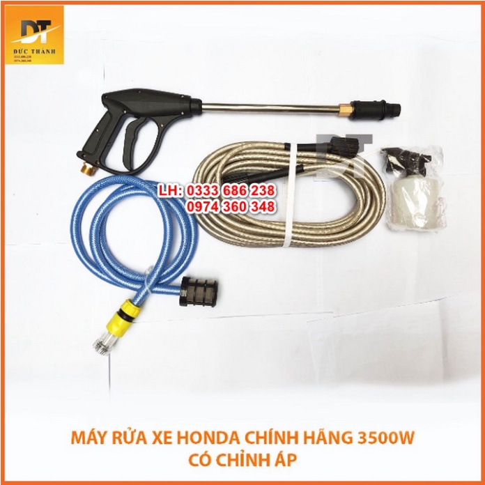 Siêu hot Máy rửa xe HONDA công suất 3500W màu xanh