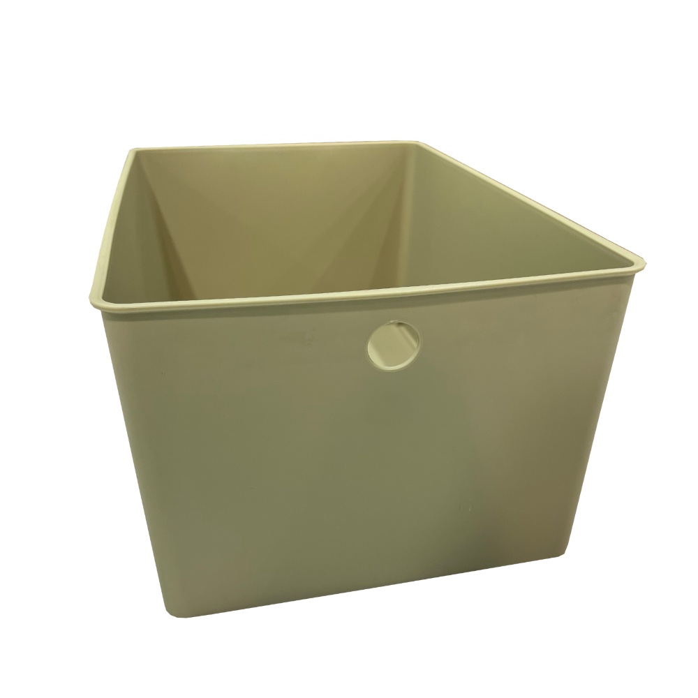 HomeBase STACKO Hộp đựng đồ bằng nhựa size L MILD W21.5xD33.5xH15.5cm màu xanh lá