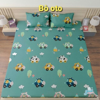 GA CHỐNG THẤM COTTON GOODMAMA 1m6*2m*10cm( KO VỎ GỐI)