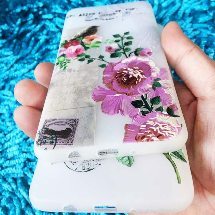 Ốp Silicon S@msung J7/J7 Prime hoa Châu Âu | BigBuy360 - bigbuy360.vn