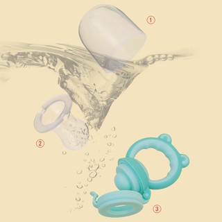 ZHAN QI TOYS Đồ chơi nhai gặm nướu trái cây rau củ quả cho bé sơ sinh mọc răng