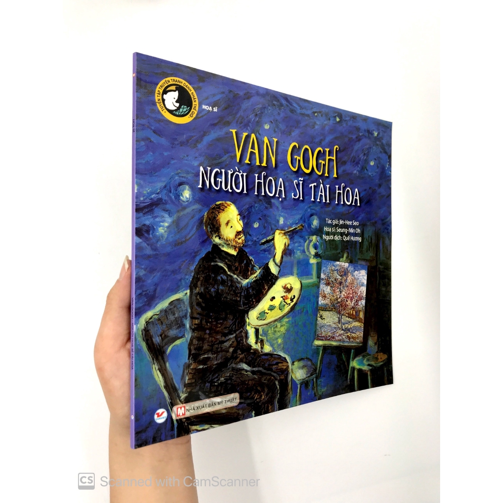 Sách - Van Gogh Người Họa Sĩ Tài Hoa - Tuyển Tập Truyện Tranh Danh Nhân Thế Giới
