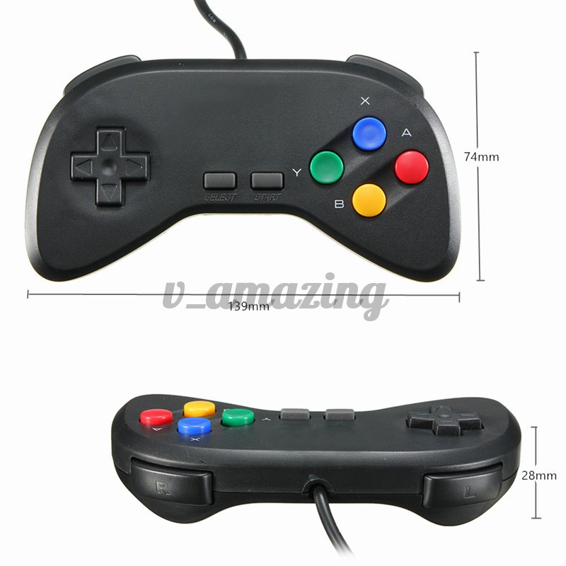 Tay Cầm Chơi Game Có Dây 6 Feet / 1.8m Cho Snes