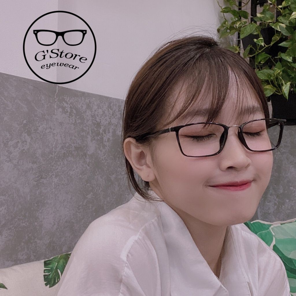 Kính Cận Mắt Vuông Gọng Nhựa Dẻo Cao Cấp 2167 - Kính mắt G'store | BigBuy360 - bigbuy360.vn