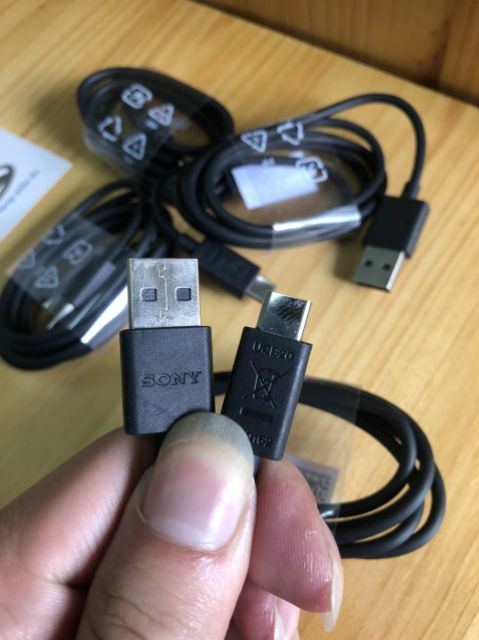 Cáp sạc nhanh Sony TypeC, Dây cáp sony UCB20 chính hãng
