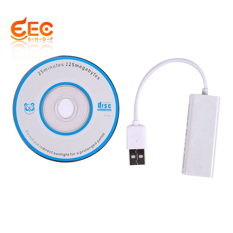 Cáp Chuyển Đổi Usb 2.0 Sang Rj45 Lan Ethernet Network Adapter For Apple Mac Macbook Air Laptop Pc