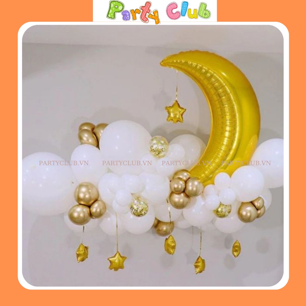 Bóng trăng khuyết size 70 cm trang trí sinh nhật